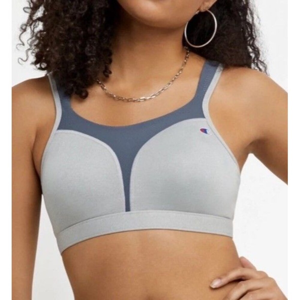 Champion 40D The Spot Comfort Sports Bra 1602 Gray 134593